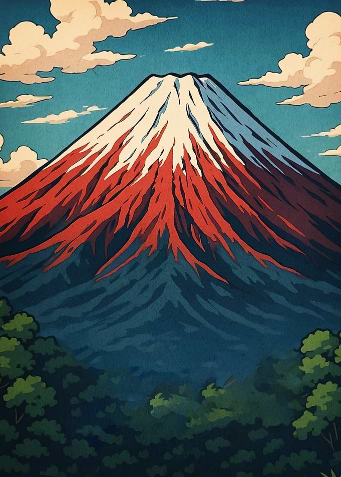 Mount Fuji Landscape