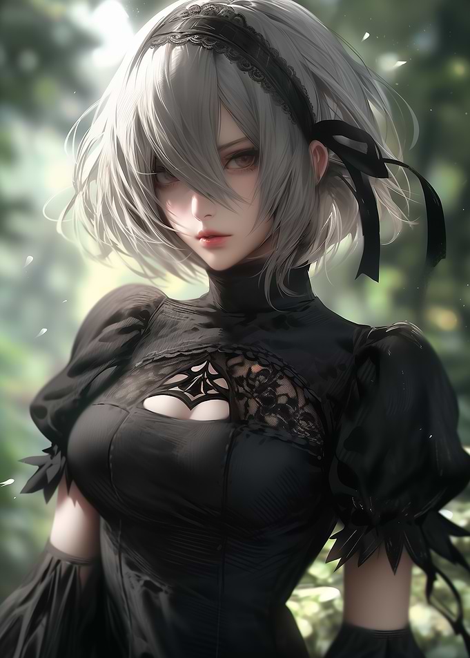 2B Nier Automata Portrait