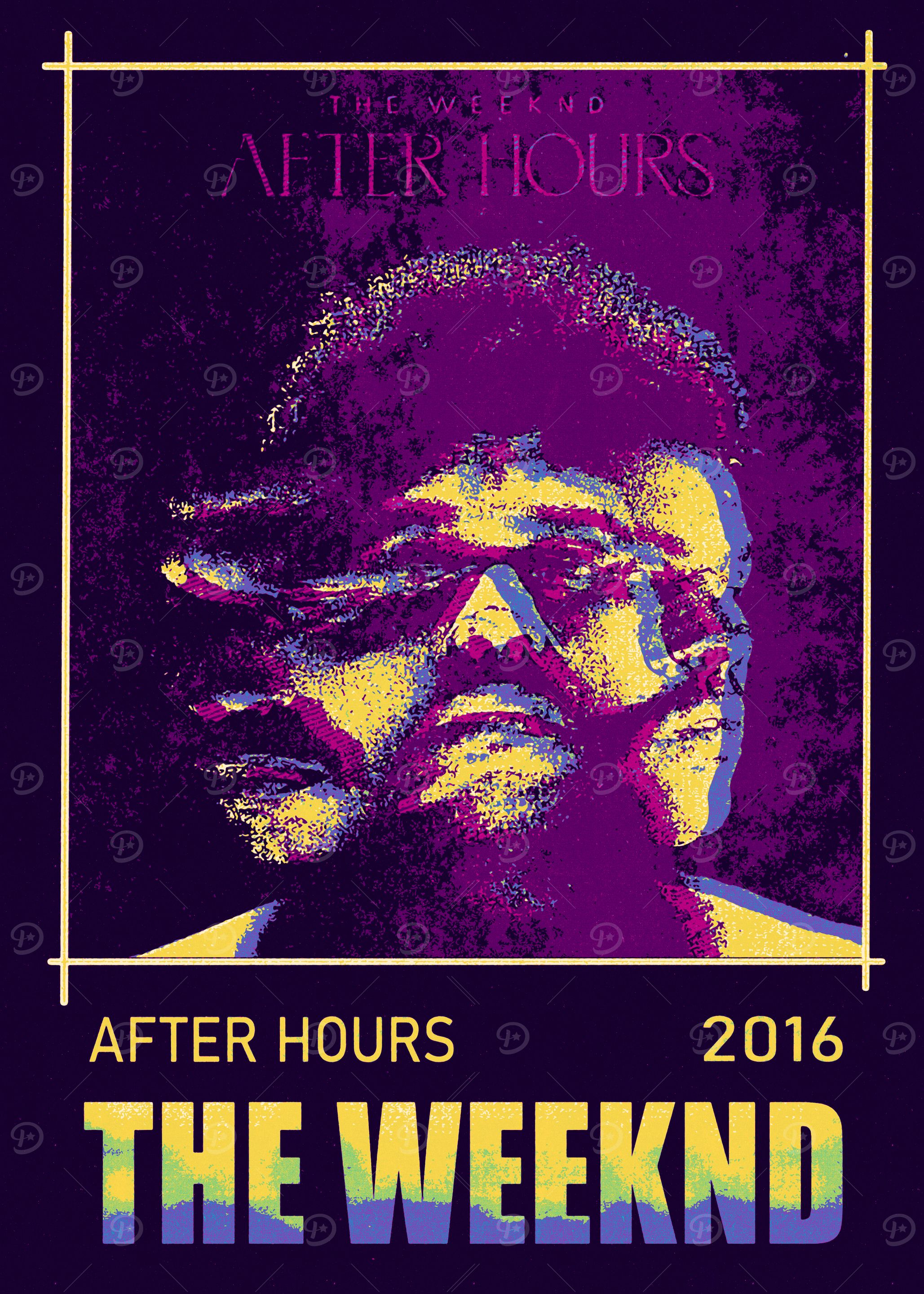 The Weeknd - After Hours Poster