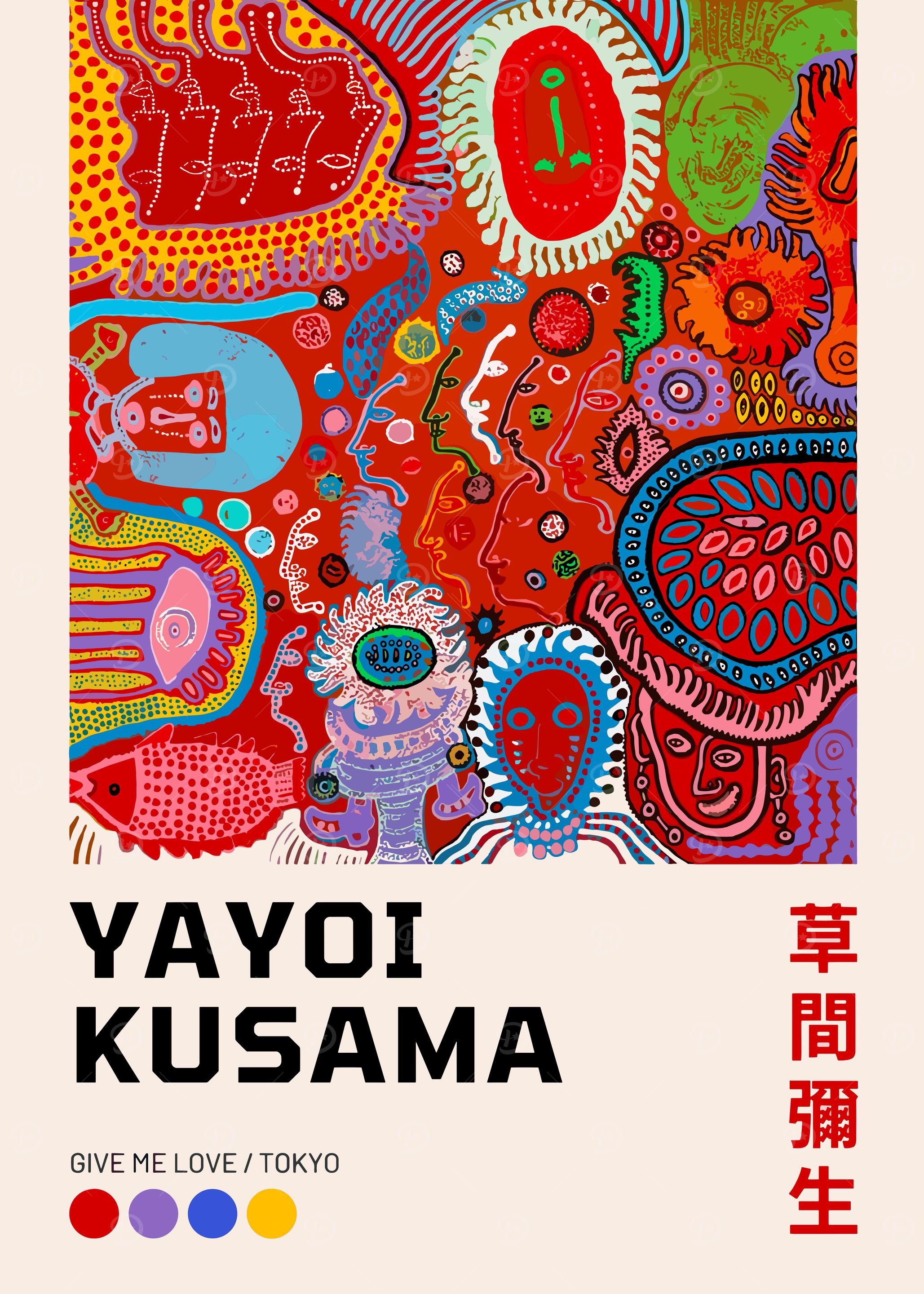 Yayoi Kusama Give Me Love Tokyo Art
