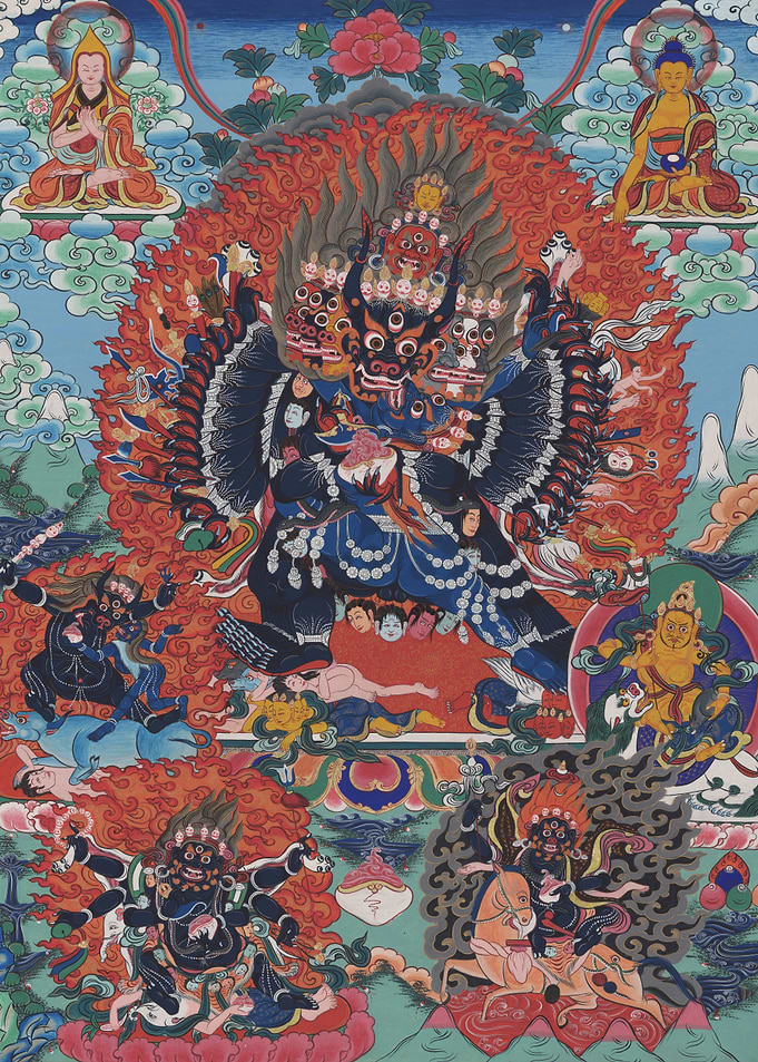 Vajrabhairava-Thangka Painting