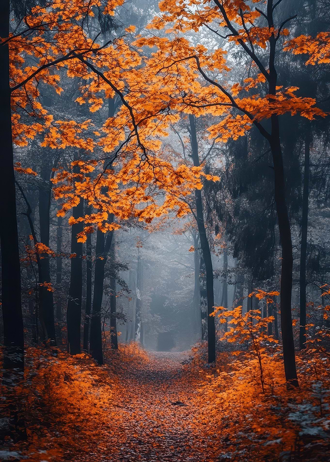 Autumn Forest Path
