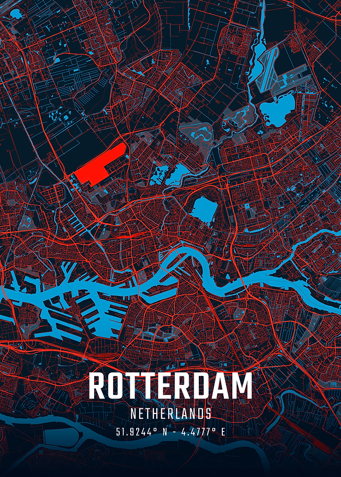 Rotterdam City Map