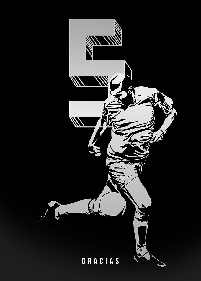 Zinedin Zizou Zidane Illustration