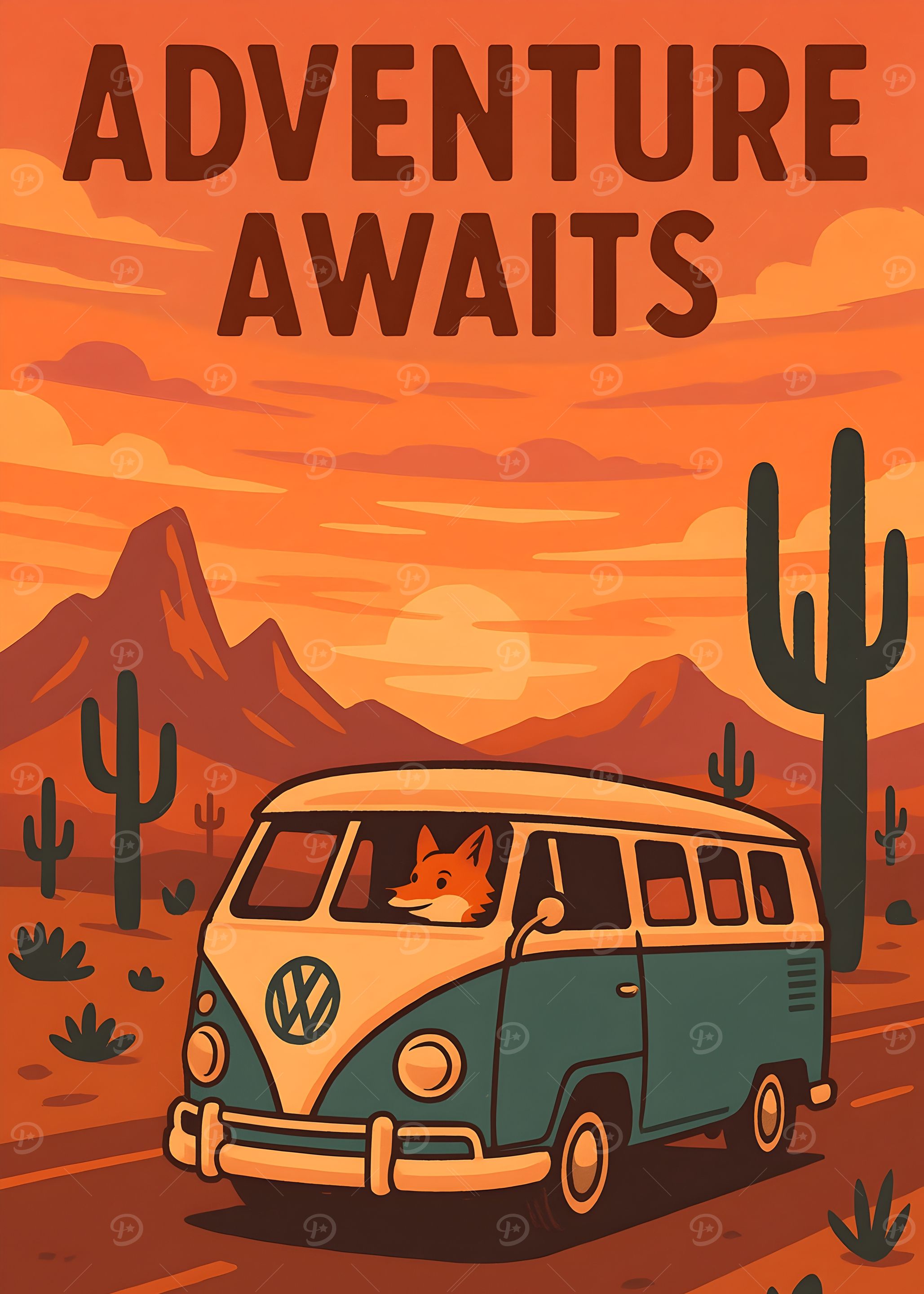 Adventure Awaits: Fox in a Van