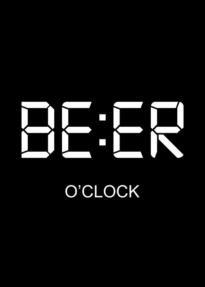 Beer O'Clock Digital Display