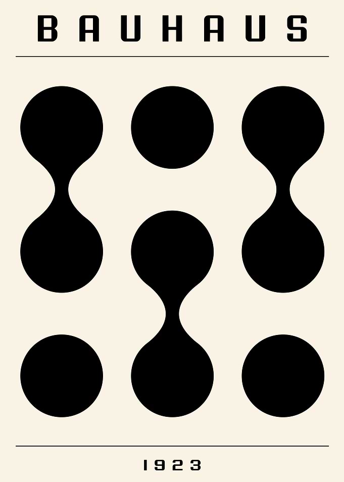 Bauhaus 1923 Abstract Geometric Art