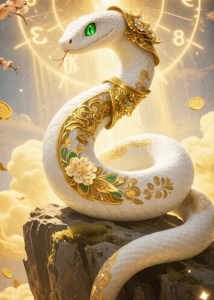 Ornate Snake Gold