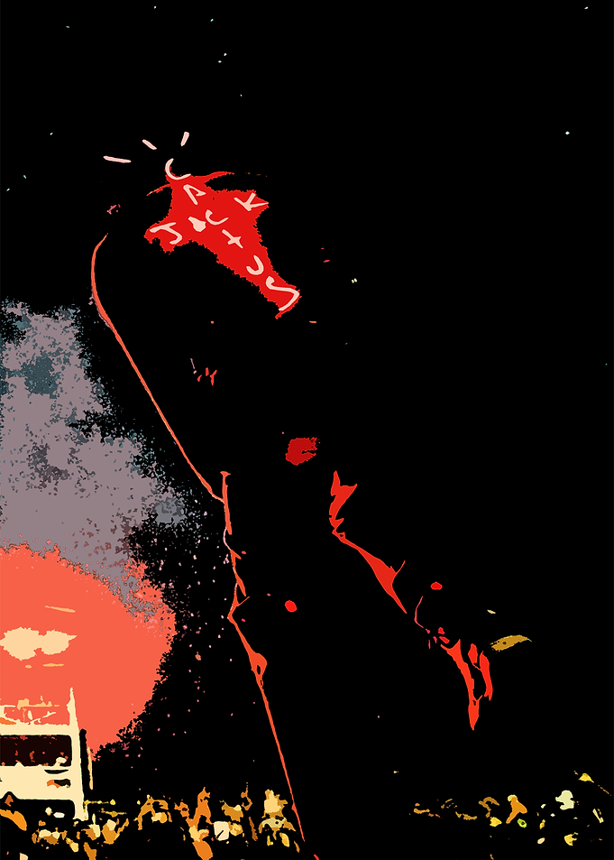 Travis Scott Concert Art