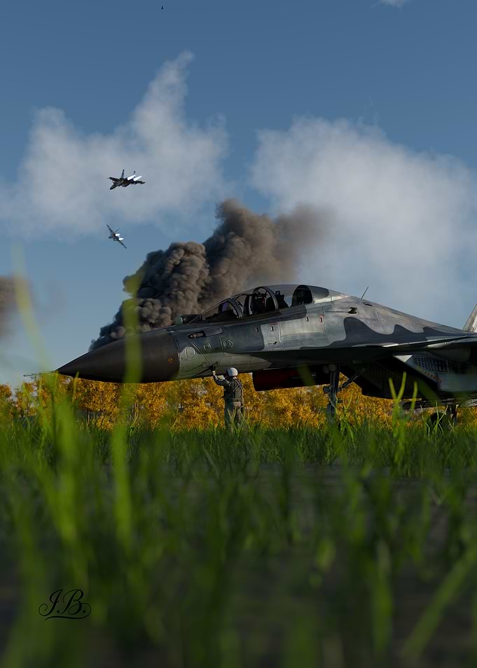 Scramble Over Autumn Ridge