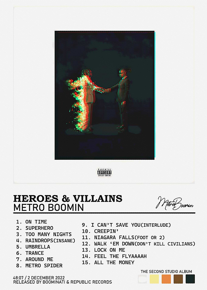 Heroes & Villains - Metro Boomin Album