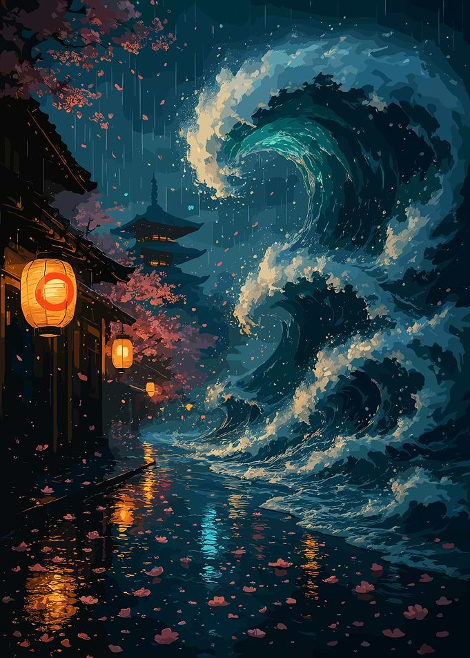 Japanese Wave Night