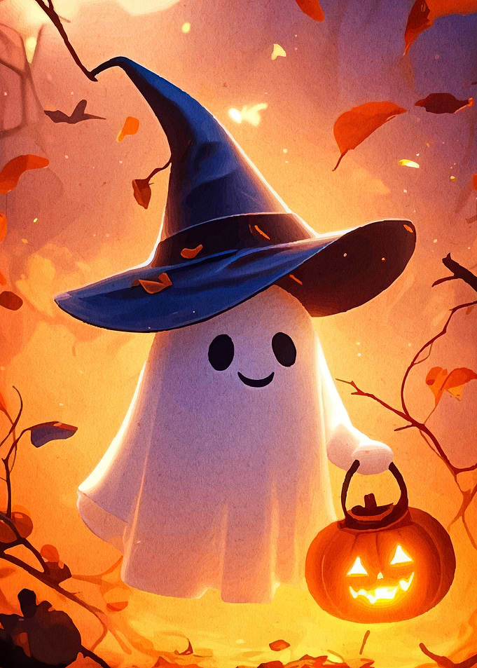 Halloween Ghost Witch