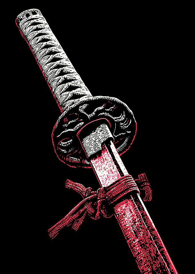 Katana Sword Illustration