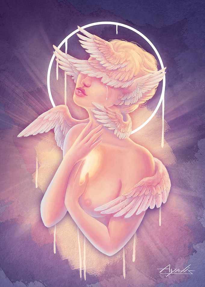 Crying angel