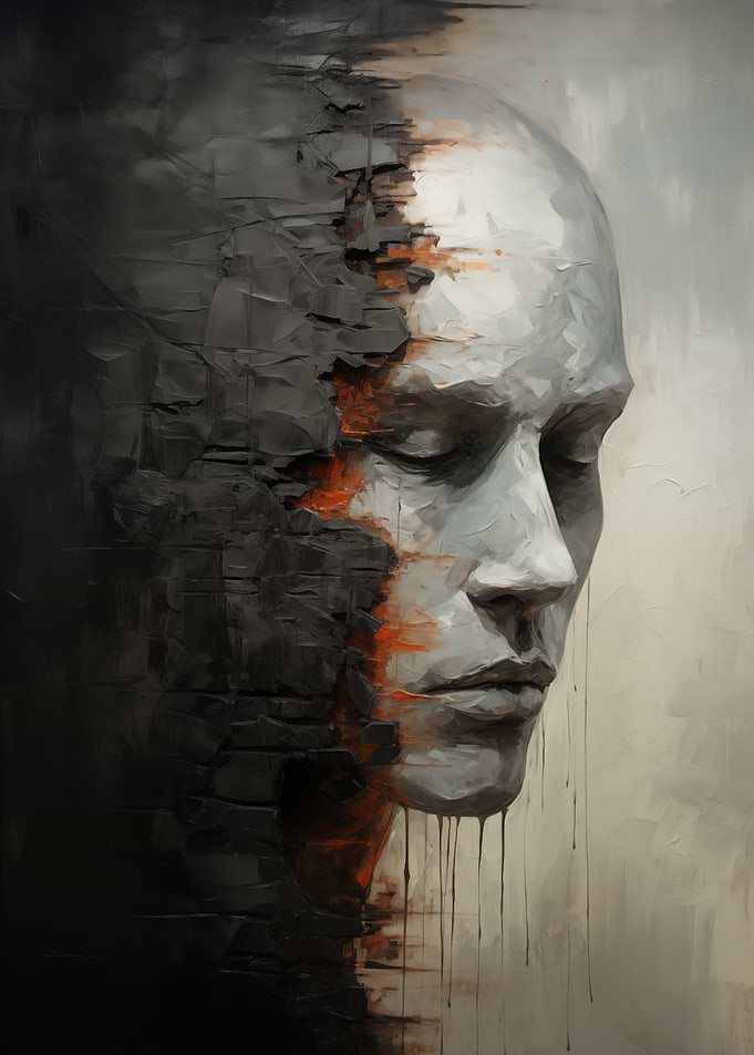 Abstract Surreal Portrait