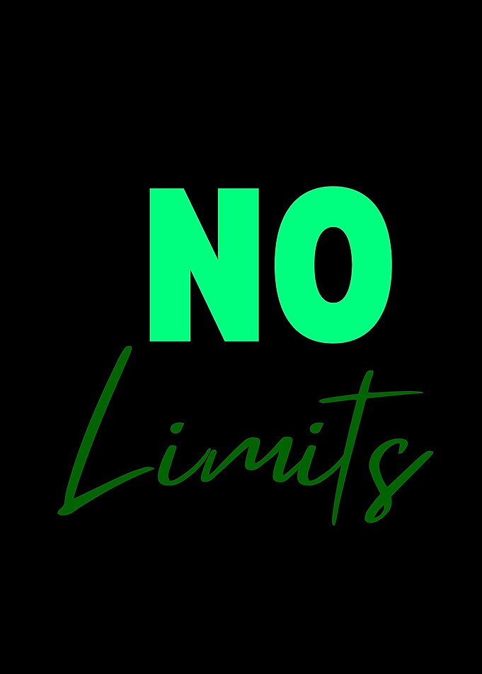 No Limits Text Art
