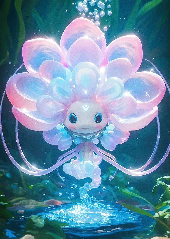Underwater Creature Flower Head