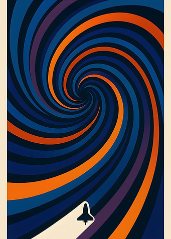 Space Shuttle Spiral