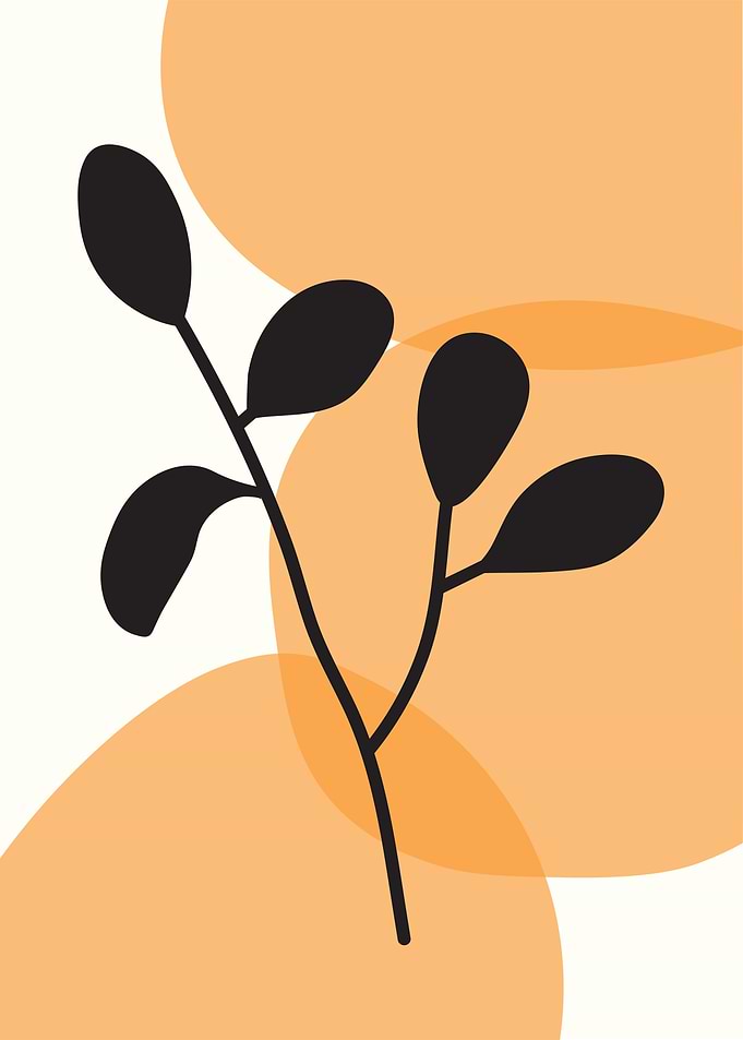 Minimalist Botanical Art Print
