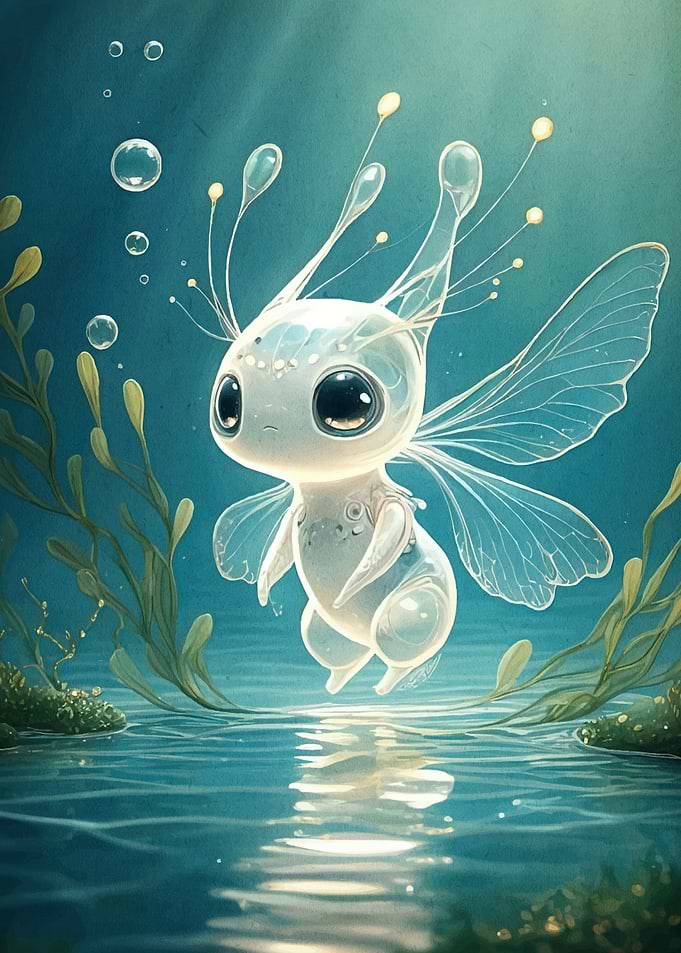 Cute Underwater Fairy Creature