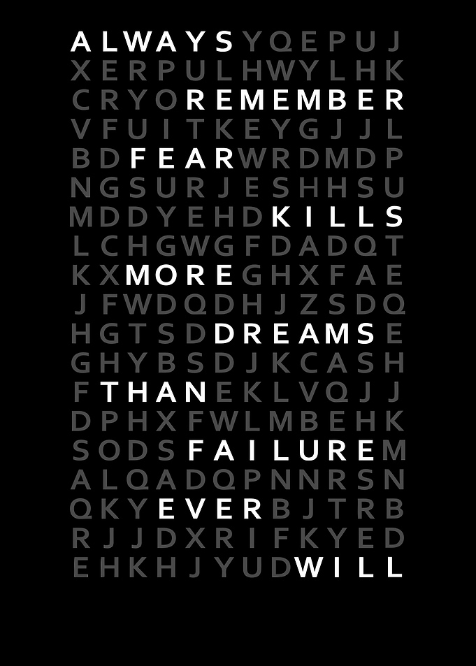 Inspirational Text Art: Always Will
