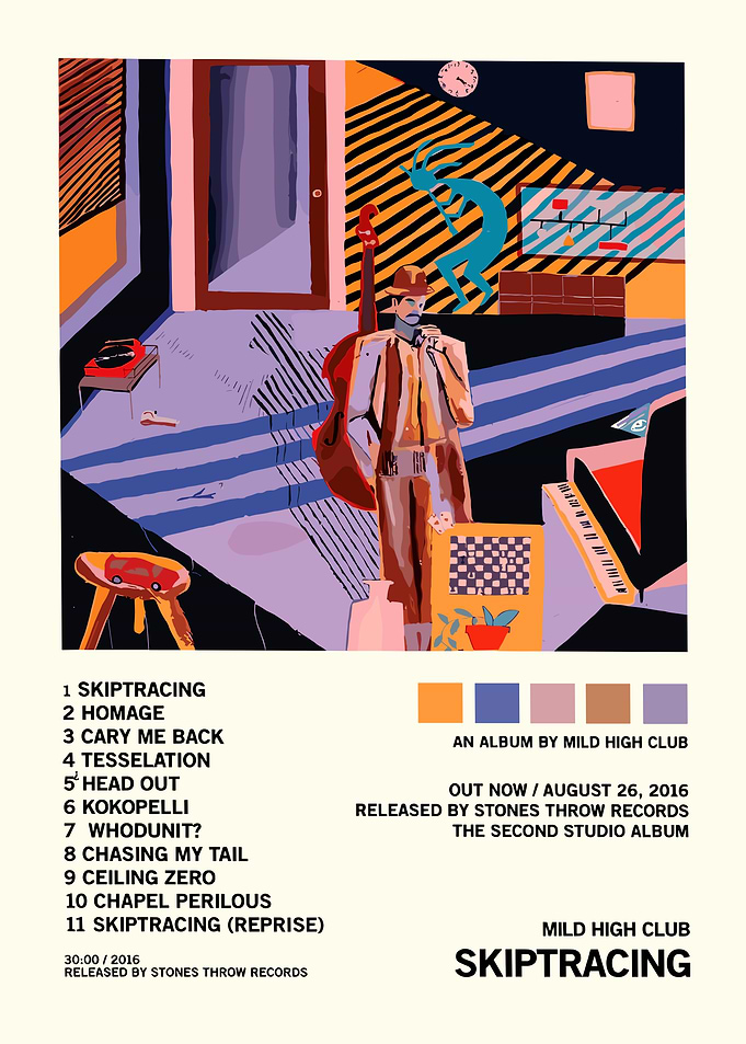 Mild High Club - Skiptracing Album Art