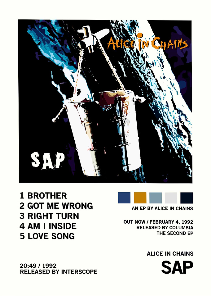 Alice in Chains - SAP Album Cover