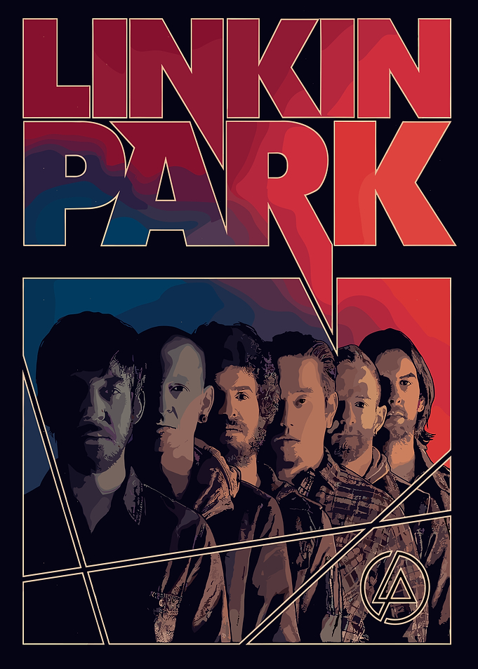 Linkin Park Band Poster