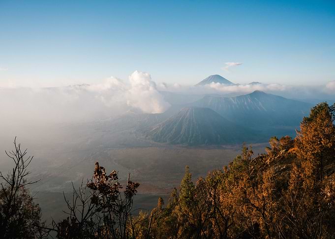 Bromo Volcano Landscape, Indonesia