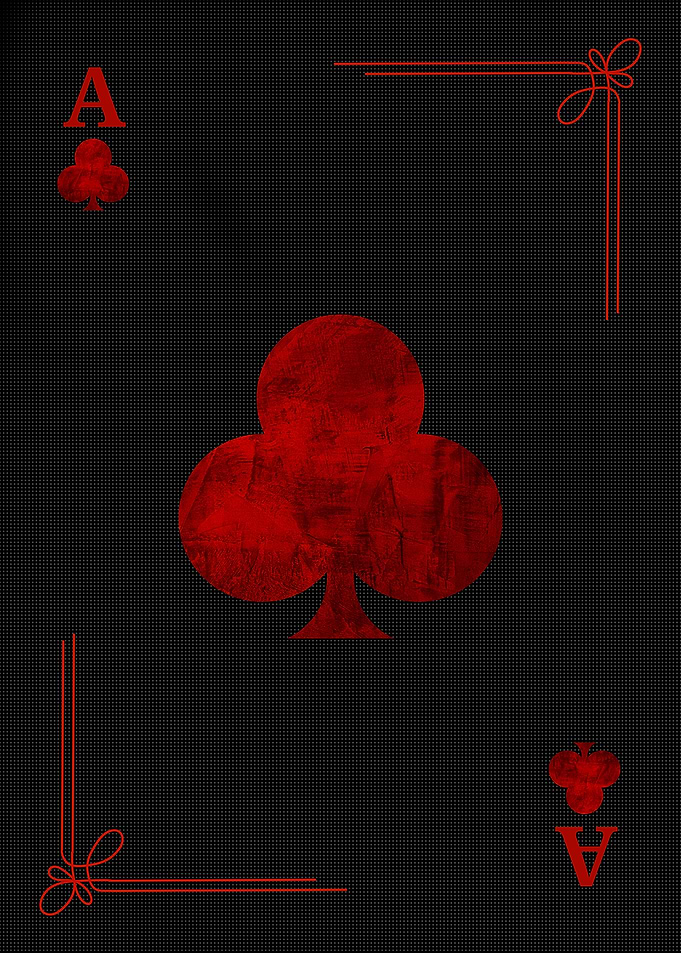 Ace of Clubs Card