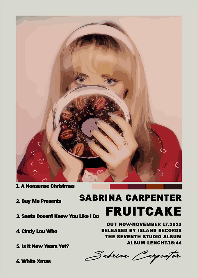 Sabrina Carpenter - Fruitcake Album Cover