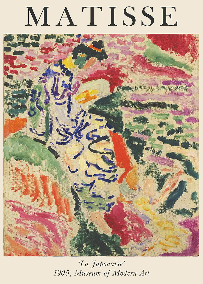 Matisse La Japonaise Painting