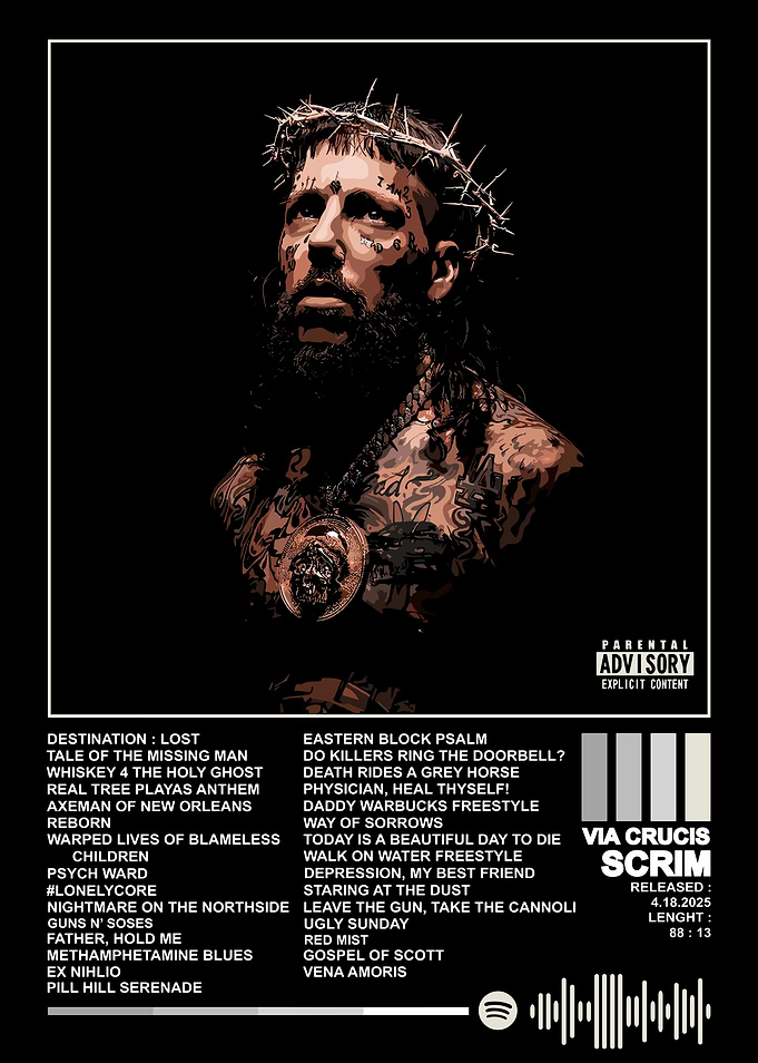 Via Crucis Scrim Album Cover