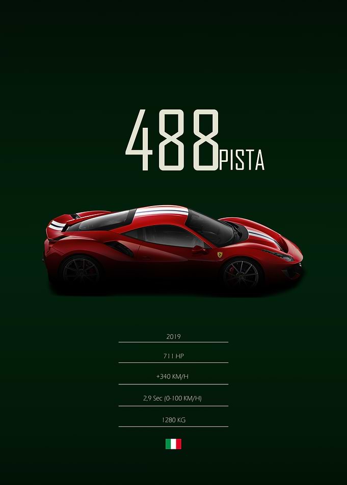 2019 Ferrari 488 Pista