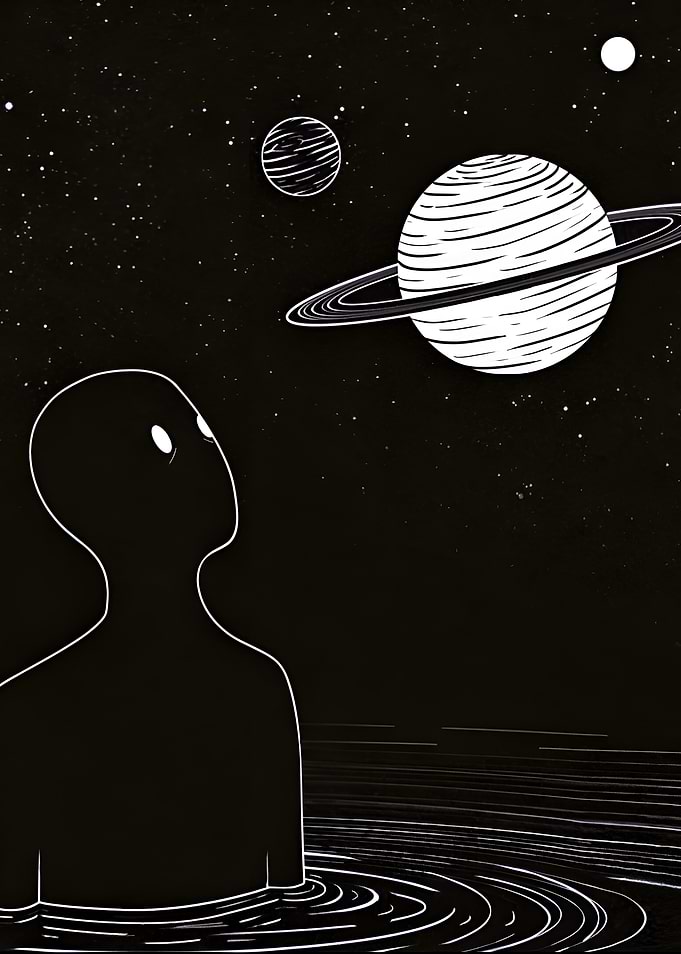 Contemplation in Space