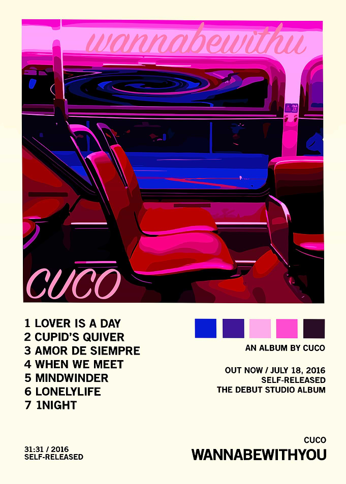 Cuco - Wannabewithu Album Art