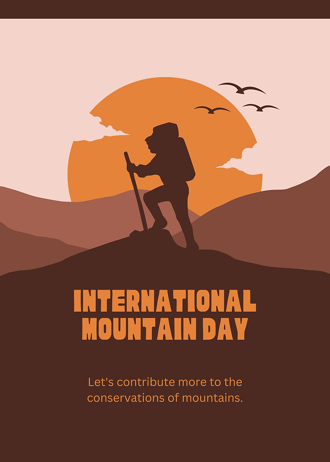 International Mountain Day Poster