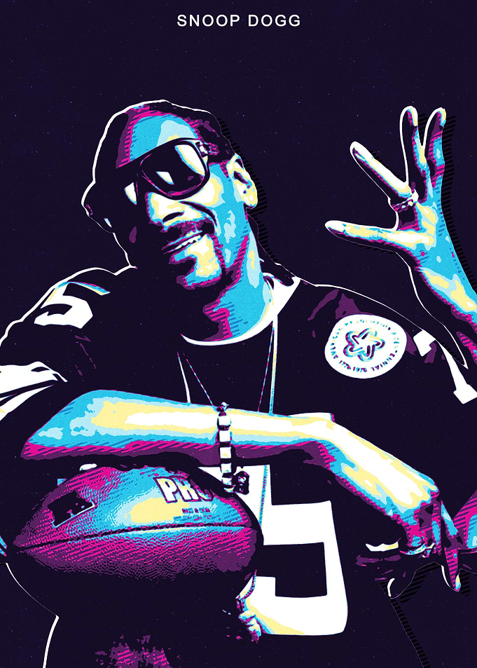 Snoop Dogg Pop Art