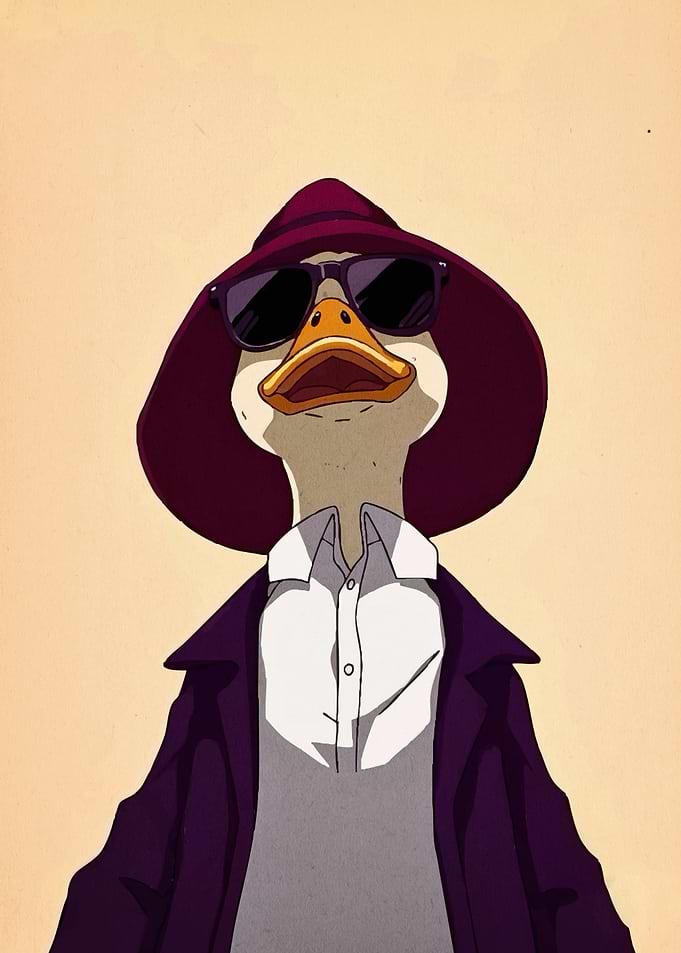 Duck Hat Sunglasses