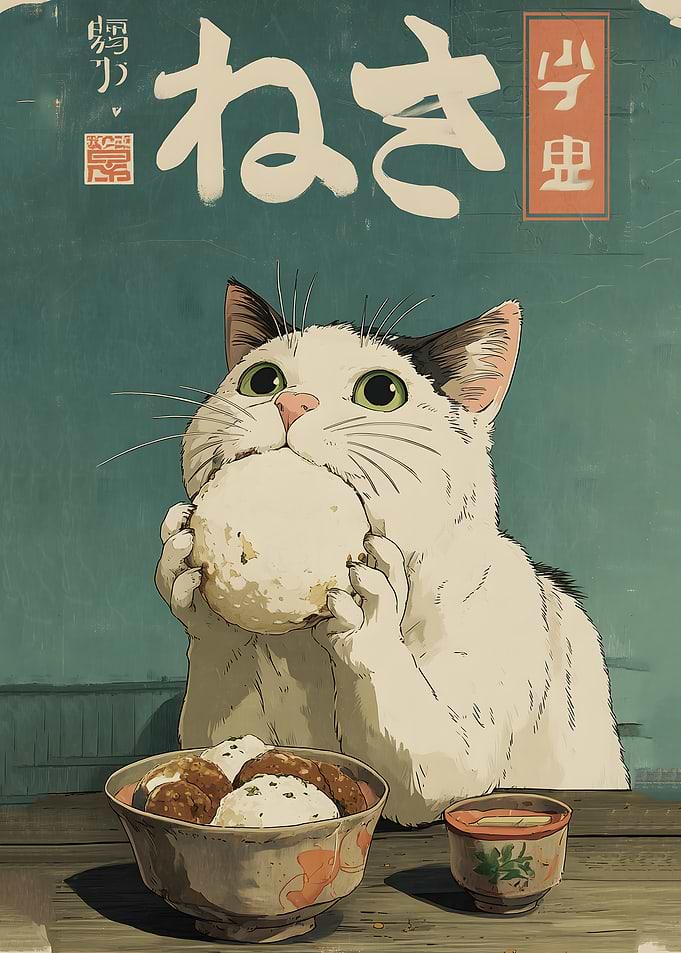 Japan Cat Takoyaki