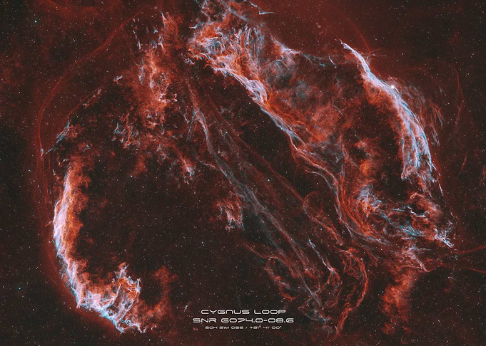 Cygnus Loop Supernova Remnant
