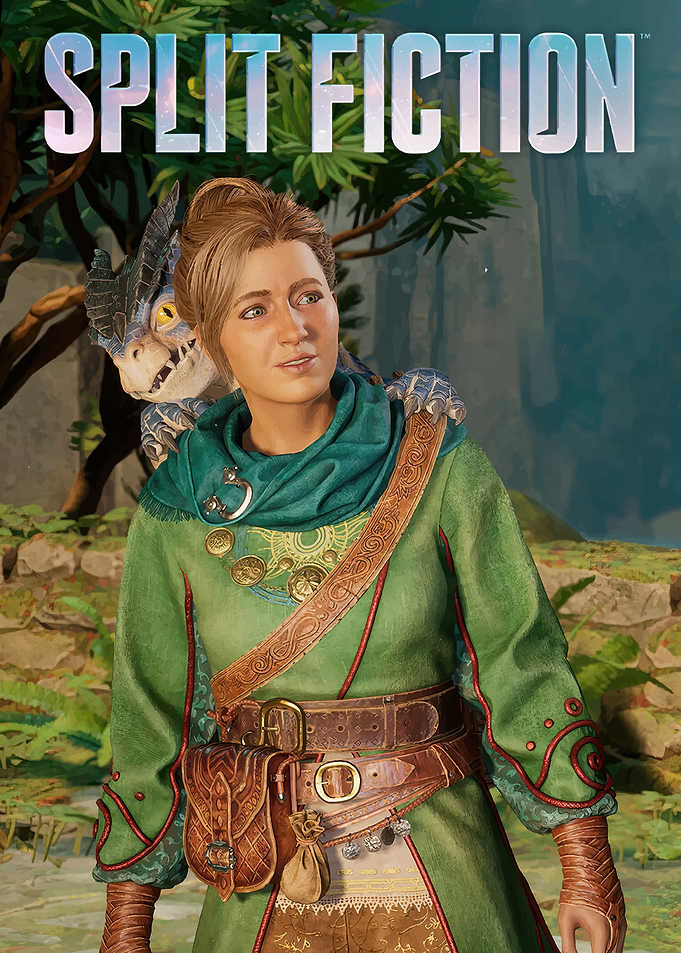 Split Fiction character with dragon