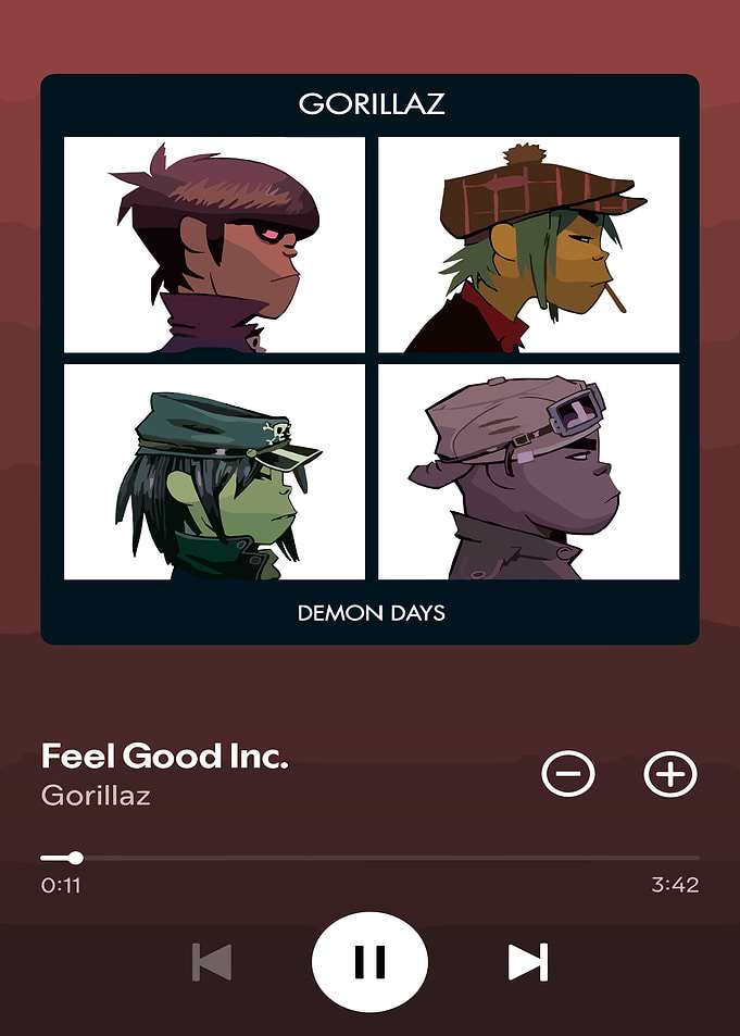 Gorillaz Demon Days Album