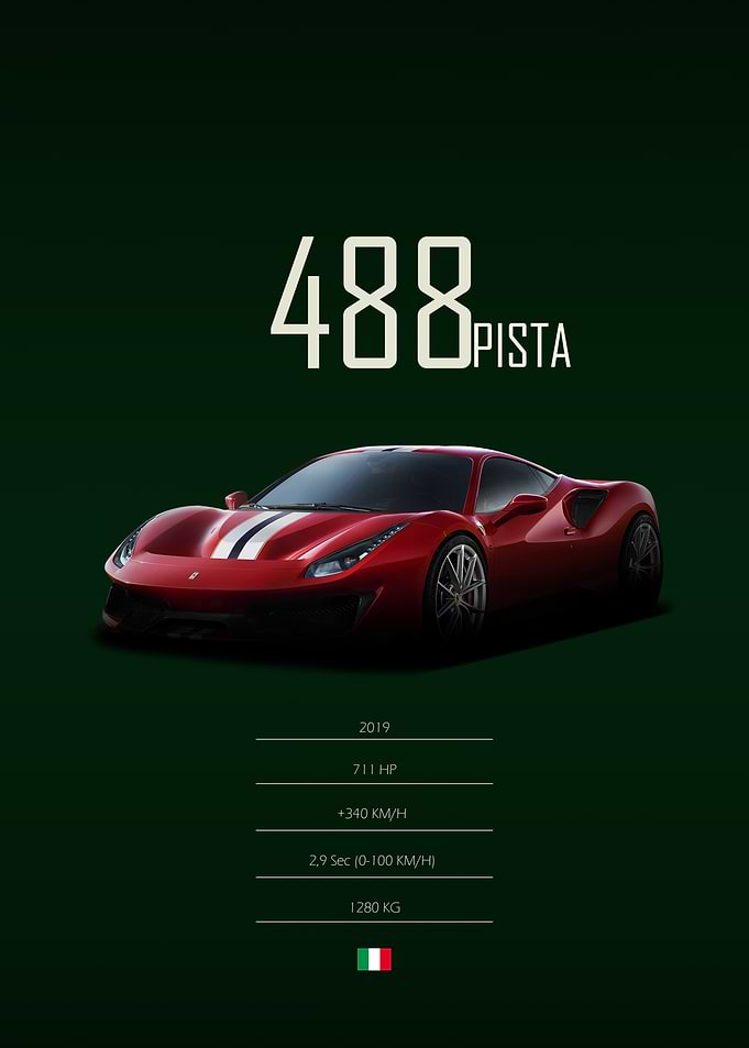 2019 Ferrari 488 Pista