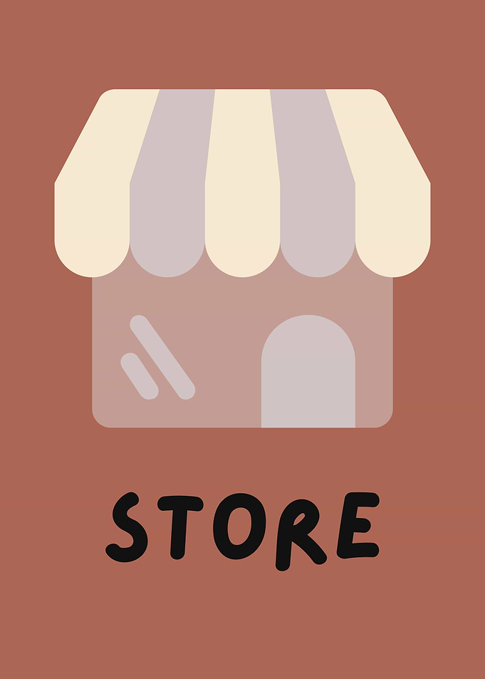 Store Icon Illustration