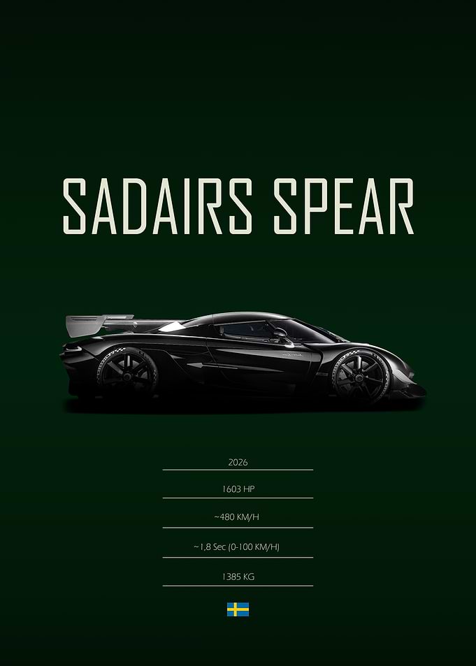 2026 Koenigsegg Sadairs Spear