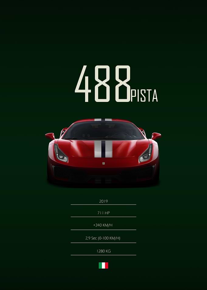 2019 Ferrari 488 Pista