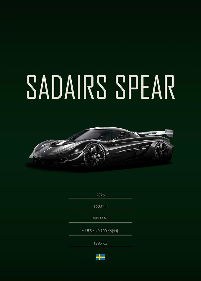 2026 Koenigsegg Sadairs Spear