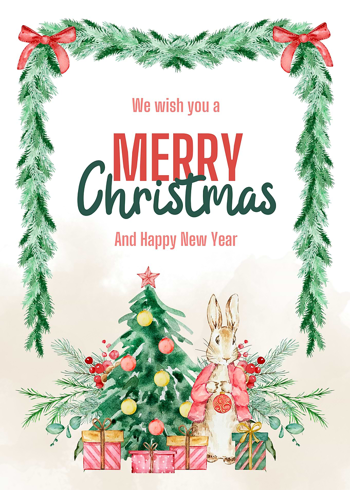 Merry Christmas and Happy New Year